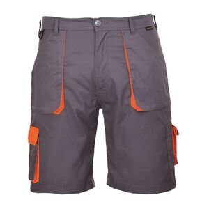 Portwest Mens Texo Contrast Shorts / Gray